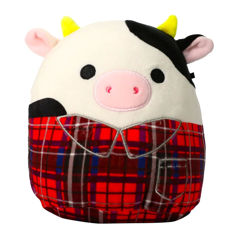 Connor Squishmallow in Plaid
